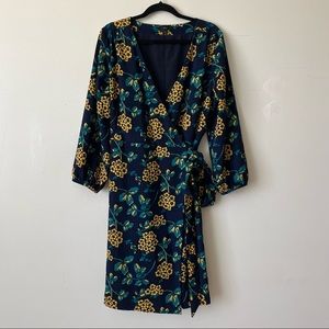 Floral Wrap Dress
